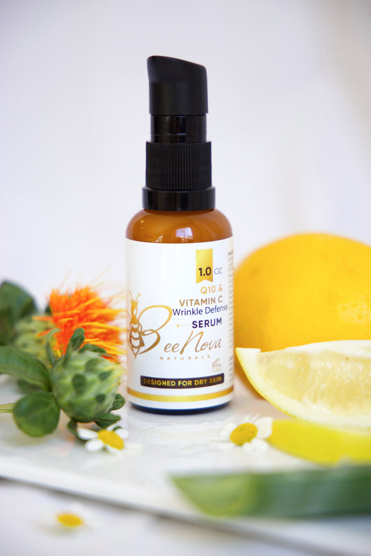 "Q10 & Vitamin C" - Modern, Advanced, Luxurious, Brightening, Moisturizing Serum