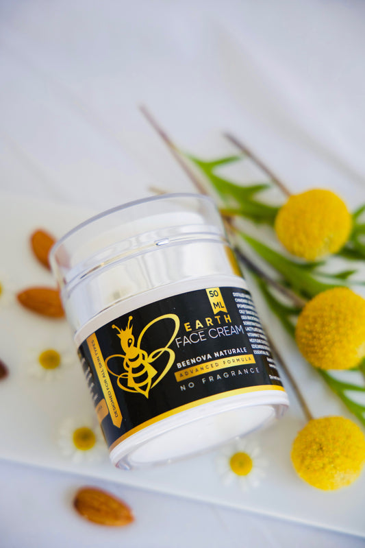 "Earth" - Deep Face Moisturizer With Hyaluronic Acid, Vitamins, Fruit Extracts