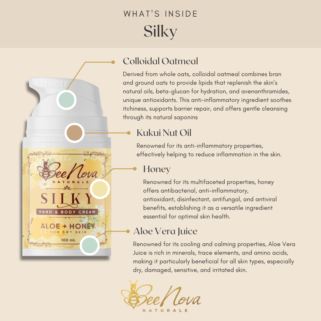 Silky - Hand & Body with Colloidal Oatmeal and Aloe Vera Juice