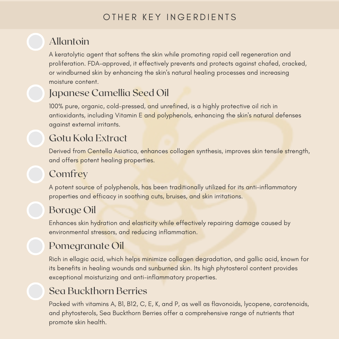 "Earth" - Deep Face Moisturizer With Hyaluronic Acid, Vitamins, Fruit Extracts