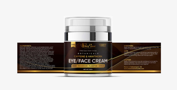 Caffeine & Hawthorn Eye/Face Cream(Reformulated) Designed for puffy eyes/dark circles