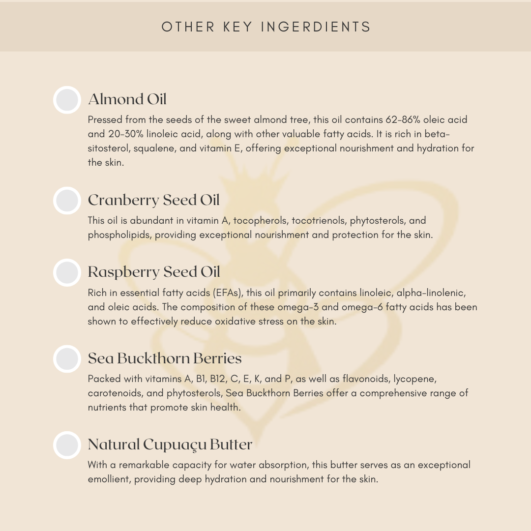 "Rose" - Extreme Moisturizing Vegan Balm  Unique Blend of Natural Oils, Butters and Herbs