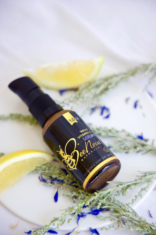 "Velvet" - Luxurious, Protective Face Moisturizing Serum With Vitamin C