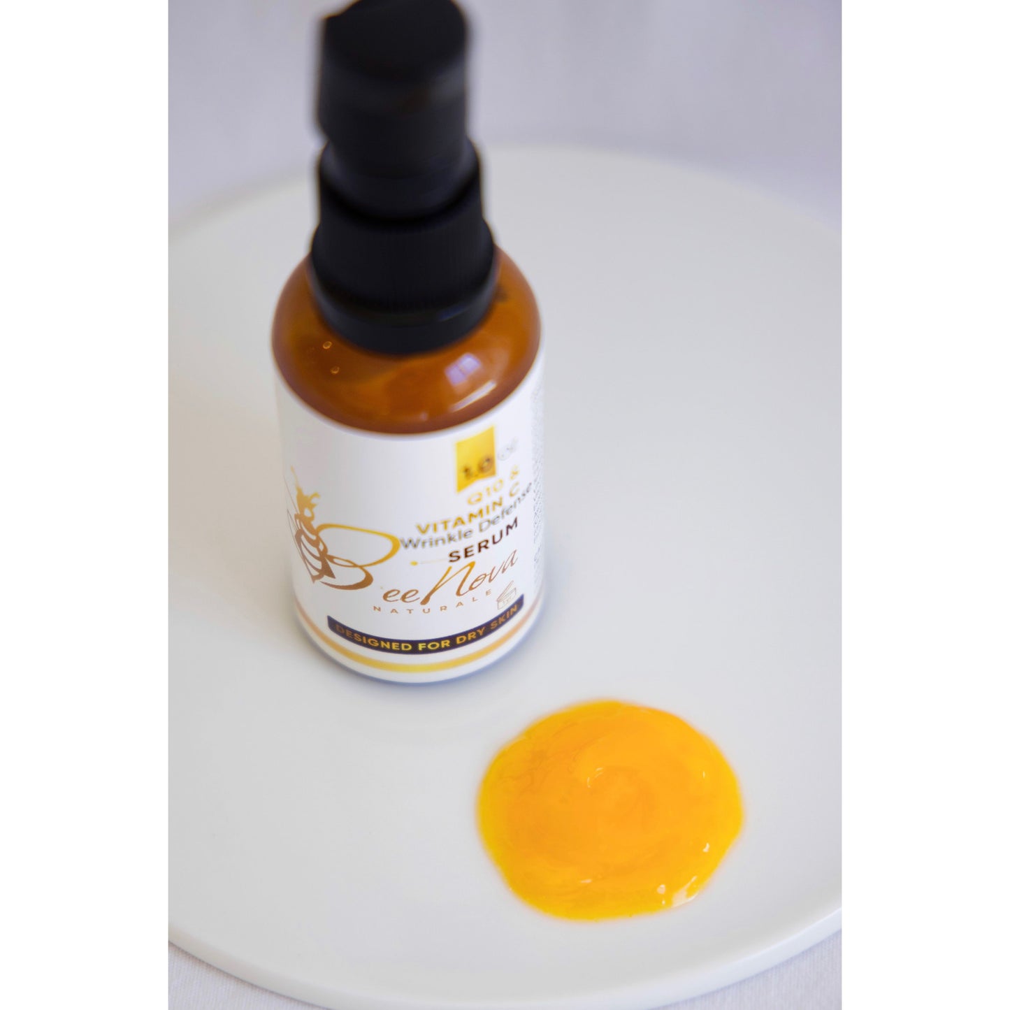 "Q10 & Vitamin C" - Modern, Advanced, Luxurious, Brightening, Moisturizing Serum