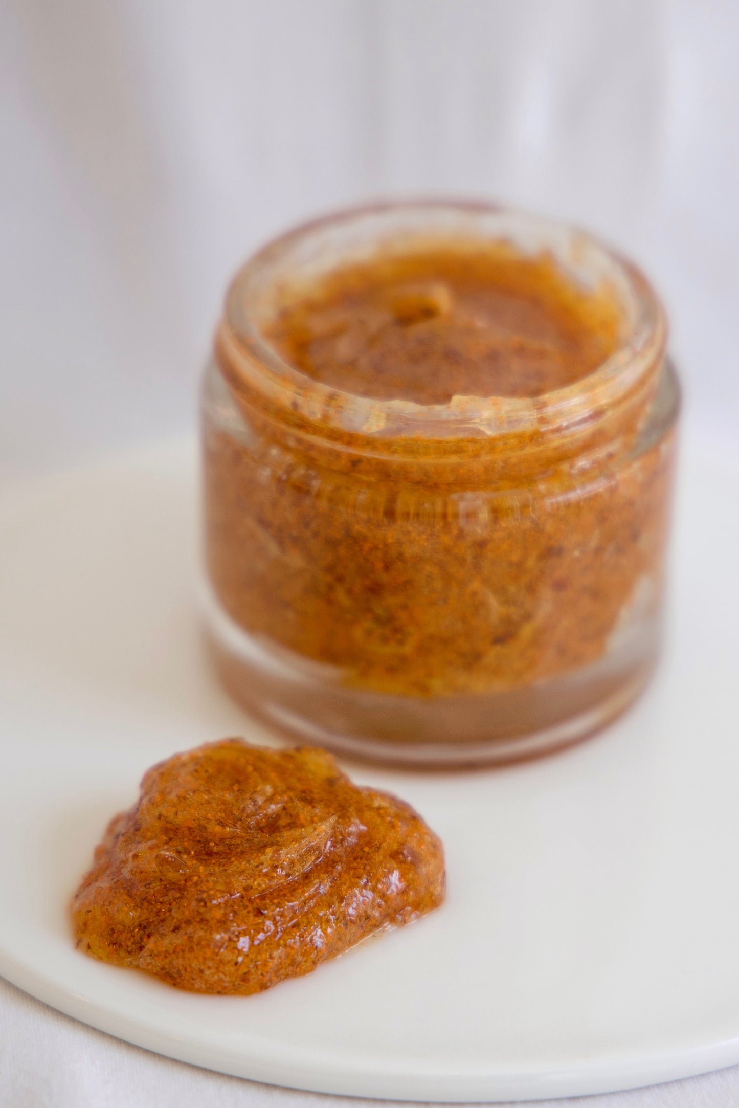 Papaya  &  Flaxseed Oil Based Face Exfoliant Plus Moisturizing  Scrub