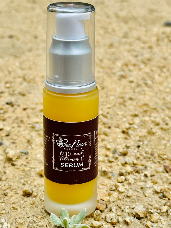 "Q10 & Vitamin C" - Modern, Advanced, Luxurious, Brightening, Moisturizing Serum