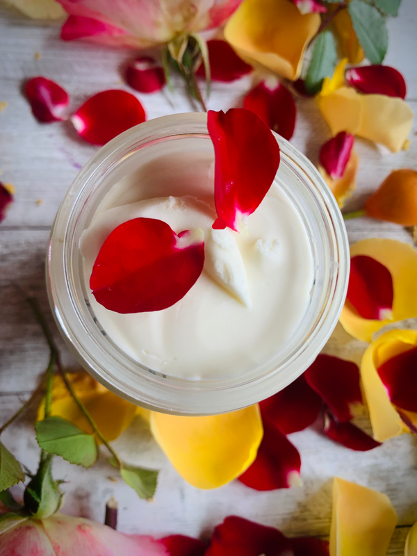 "Perfect Roses" - Whipped Organic, Non-Greasy Body Butter, with Cocui, Cocoa & Shea Butter