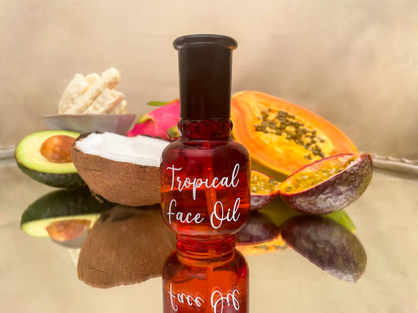 "Tropical Fruit Oils & Vitamin C"  - Face Oil